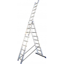 Alumexx Reformladder - 3-delig - 3x9 sporten - Werkhoogte 6.20m