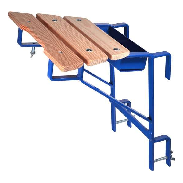 Ladderafhouder muurafhouder muurafhouder ladder blauw (sport 40 mm) Ladderafhouder muurafhouder muurafhouder ladder blauw (sport 40 mm)
