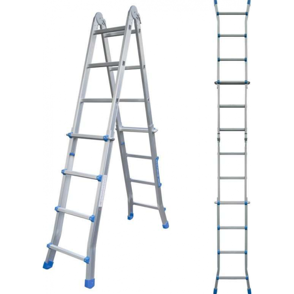 ALDORR Home - Little Giant Uitschuifbare Vouwladder 4x4 - 4,00 meter ALDORR Home - Little Giant Uitschuifbare Vouwladder 4x4 - 4,00 meter