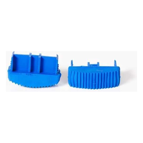 Solide Laddervoet / Ladderdop - 60 mm (buitenmaat) - 2 Stuks - Blauw Solide Laddervoet / Ladderdop - 60 mm (buitenmaat) - 2 Stuks - Blauw