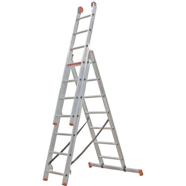 Altrex All Round 3-delige Reformladder - 3 x 7 sporten - Werkhoogte 5.30m Altrex All Round 3-delige Reformladder - 3 x 7 sporten - Werkhoogte 5.30m