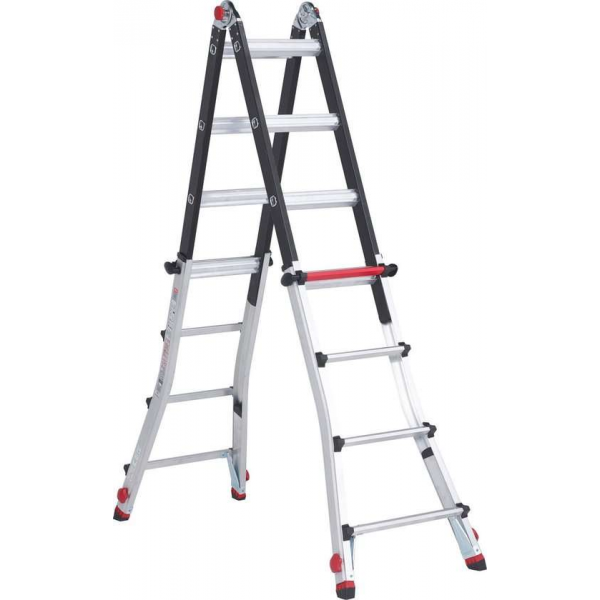 Altrex Varitrex Teleprof 4x5 sporten - Telescopische ladder - Werkhoogte 6.25m Altrex Varitrex Teleprof 4x5 sporten - Telescopische ladder - Werkhoogte 6.25m