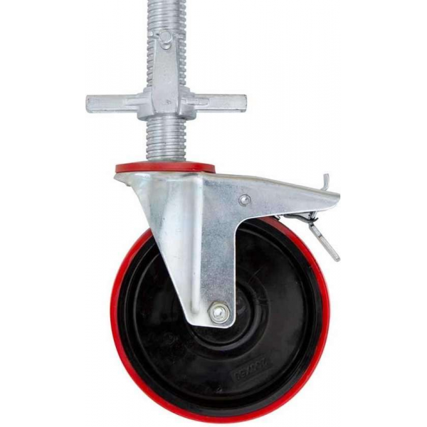Steigerwiel + stalen spindel Steigerwiel + stalen spindel