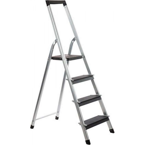 Escalo – Aluminium trapladder – Power Step – 4 brede treden Escalo – Aluminium trapladder – Power Step – 4 brede treden