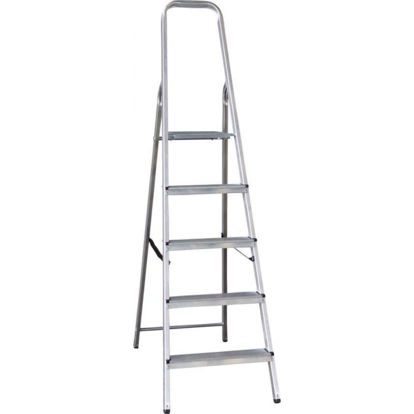 ALDORR Home - Huishoudtrap 5 Treden - Huishoudladder Inklapbaar - Keukentrap Opvouwbaar ALDORR Home - Huishoudtrap 5 Treden - Huishoudladder Inklapbaar - Keukentrap Opvouwbaar