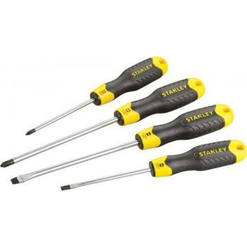 Stanley - Cushiongrip Schroevendraaierset - 4 delig