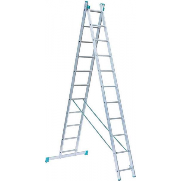 Eurostairs Home Ladder Dubbel - 2x11 treden Eurostairs Home Ladder Dubbel - 2x11 treden