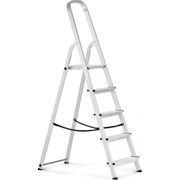 MSW Ladder Aluminium - stappen - cm MSW Ladder Aluminium - stappen - cm