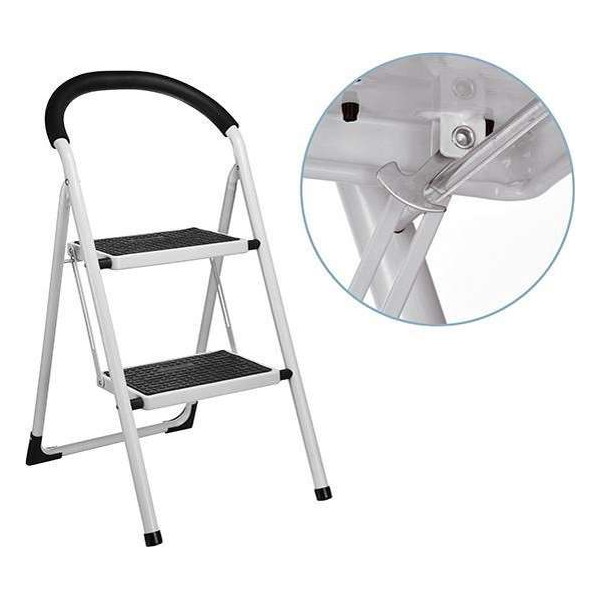 Haushalt HH40421 Inklapbaar trap met 2 treden Haushalt HH40421 Inklapbaar trap met 2 treden