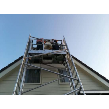 Rolsteiger Hoogwerker de Alulift werkhoogte 1000 cm, - De Solarlift bij uitstek! 250 kg belastbaar.