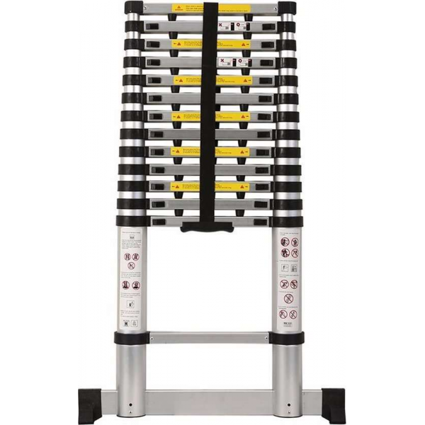 Telescopische Ladder - 4,1 M - 14 Treeds Telescopische Ladder - 4,1 M - 14 Treeds