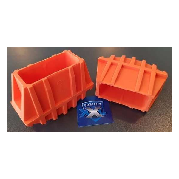 Little Jumbo - Tubesca trapslof Oranje - Ladderdop 2370 - Per 2 stuks Little Jumbo - Tubesca trapslof Oranje - Ladderdop 2370 - Per 2 stuks