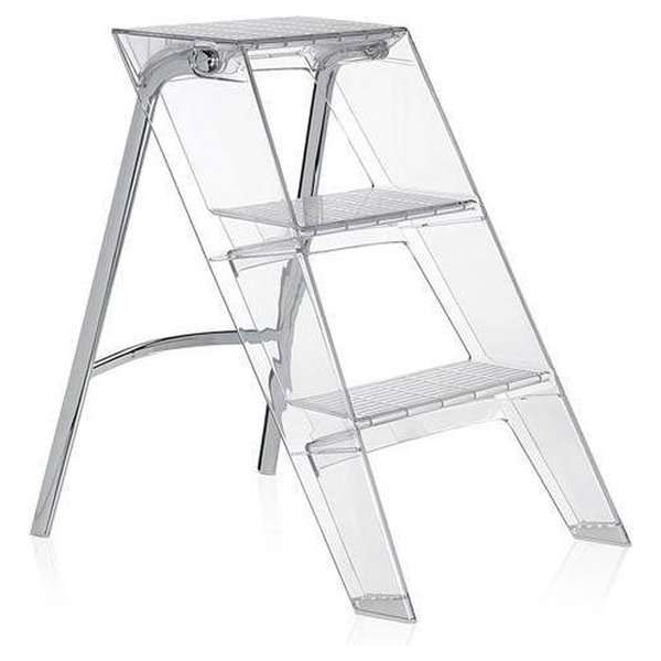Kartell Upper Keukentrap Kristal Kartell Upper Keukentrap Kristal