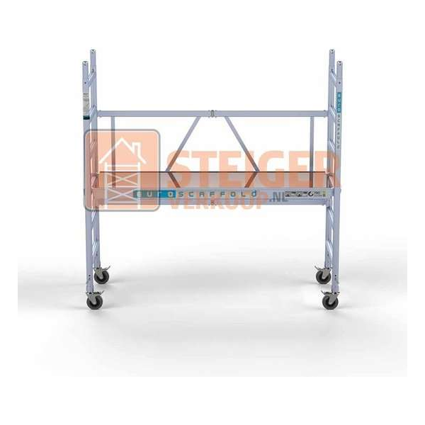 Euroscaffold Kamersteiger 3 meter | 5 jaar garantie | Aluminium | Uitbreidbaar Euroscaffold Kamersteiger 3 meter | 5 jaar garantie | Aluminium | Uitbreidbaar