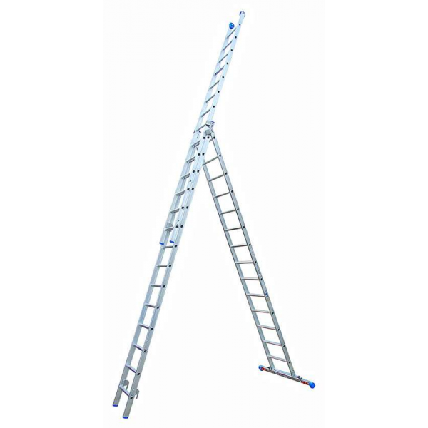 Alumexx XD ladder 3 delig - 3x16 treden Alumexx XD ladder 3 delig - 3x16 treden