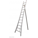 Plukladder Type G enkel uitgebogen 1x12 sporten