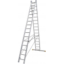 Alumexx Reformladder 2x16 sporten - Inclusief stabiliteitsbalk - Werkhoogte 8.37m
