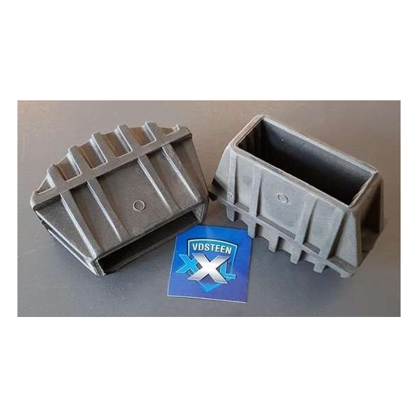 Tubesca dop 2310 voor Trappen en ladders 5cm - Per 2 stuks Tubesca dop 2310 voor Trappen en ladders 5cm - Per 2 stuks