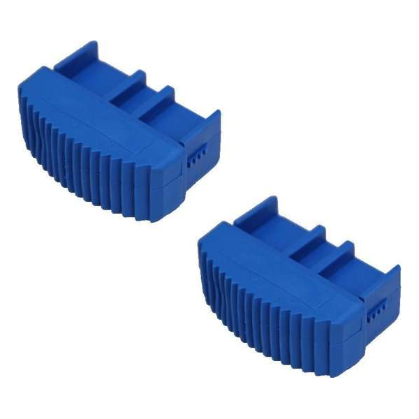 Solide Laddervoet / Ladderdop 65mm - 2 stuks - Blauw Solide Laddervoet / Ladderdop 65mm - 2 stuks - Blauw