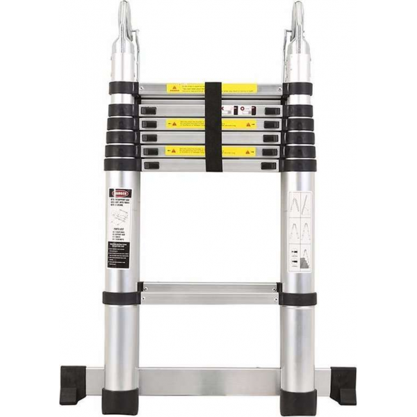 Telescopische Ladder Dubbel - 2 x 2,2 M - 4,4 M Telescopische Ladder Dubbel - 2 x 2,2 M - 4,4 M