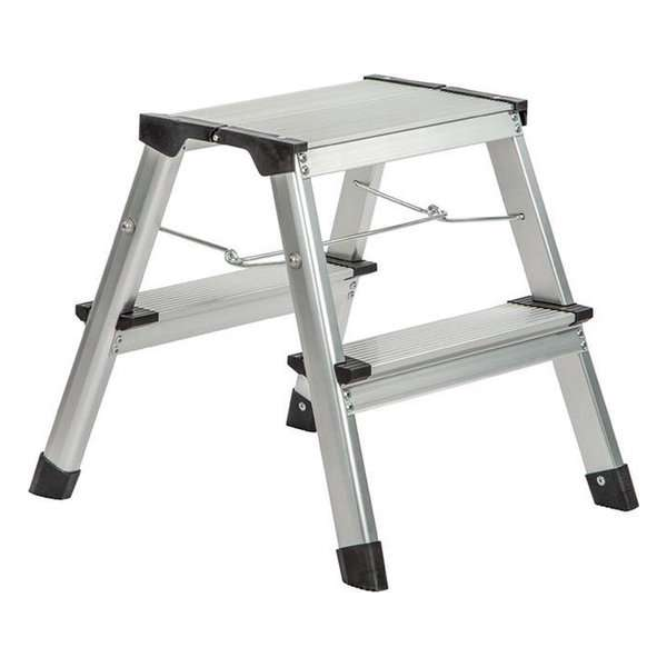 Escalo - Huishoudtrap - Steppy - Aluminium - Extra Stevig Escalo - Huishoudtrap - Steppy - Aluminium - Extra Stevig
