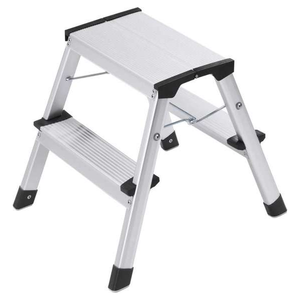 Hailo Trapladder opvouwbaar L90 Step-ke 2x2 treden 40 cm 4442-701 Hailo Trapladder opvouwbaar L90 Step-ke 2x2 treden 40 cm 4442-701