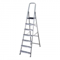 Opvouwbare ladder met 7 tredes (222 x 50 x 12 cm)