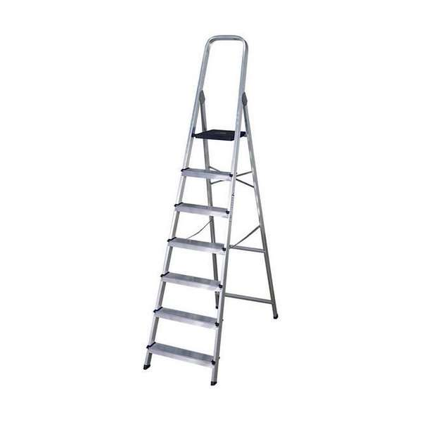 Opvouwbare ladder met 7 tredes (222 x 50 x 12 cm) Opvouwbare ladder met 7 tredes (222 x 50 x 12 cm)