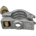 Halve draaikoppeling 48mm, Steigerkoppeling, Elektrolytisch verzinkt staal, GeZu Impex