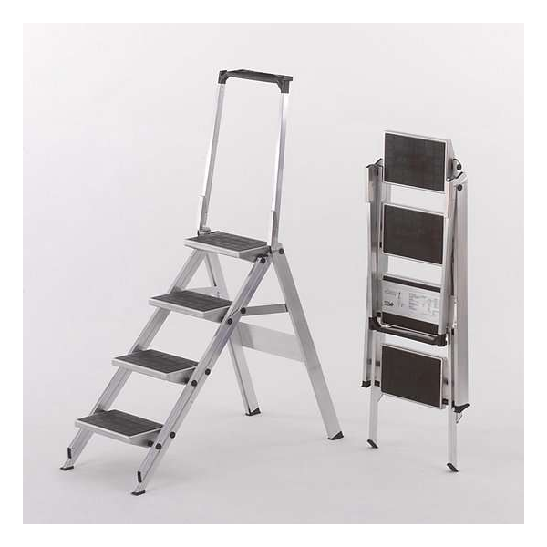 Little Jumbo trapladder met 4 treden en veiligheidsbeugel Little Jumbo trapladder met 4 treden en veiligheidsbeugel