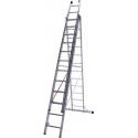 Ladder driedelig recht 3x10 sporten