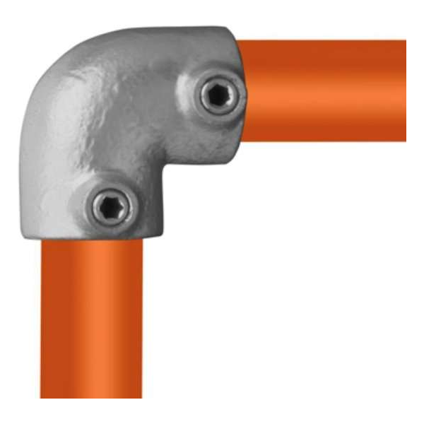 Steigerbuis Koppeling - Kniestuk 90 graden - 125 - D48 mm Steigerbuis Koppeling - Kniestuk 90 graden - 125 - D48 mm