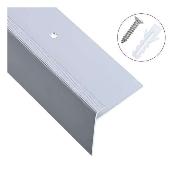 vidaXL Trapneuzen F-vormig 15 st 100 cm aluminium zilverkleurig vidaXL Trapneuzen F-vormig 15 st 100 cm aluminium zilverkleurig