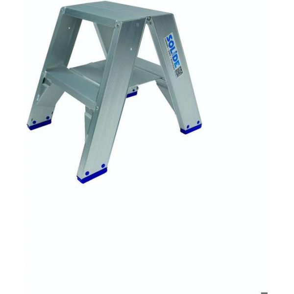 Dubbele Trap 2x2 treden (max. werkhoogte 2,30 m) Dubbele Trap 2x2 treden (max. werkhoogte 2,30 m)