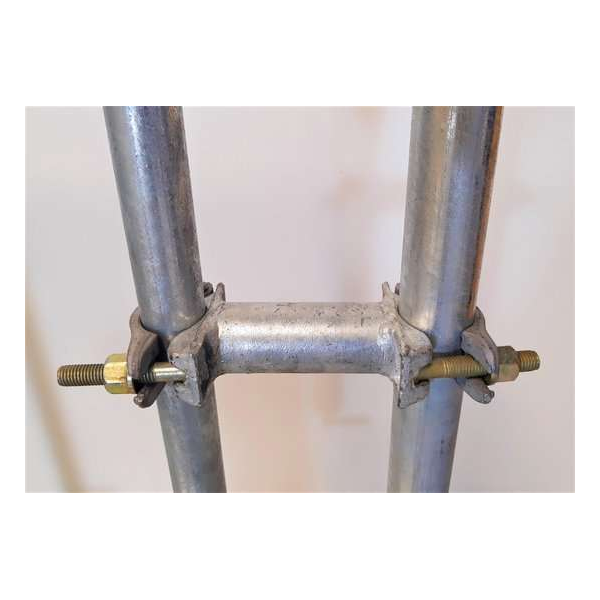 GeZu-Impex ® Parallel Sectie Koppeling, 48x48 mm, Thermisch verzinkt GeZu-Impex ® Parallel Sectie Koppeling, 48x48 mm, Thermisch verzinkt