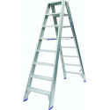 Dubbele Trap 2x8 treden (max. werkhoogte 4 m)