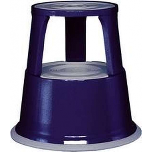 Rollhocker gemaakt van metaal, blauw Rollhocker gemaakt van metaal, blauw