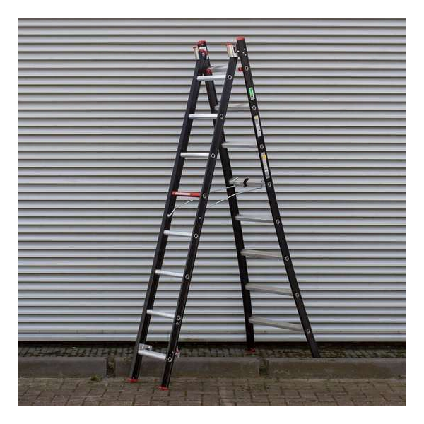 Altrex Nevada Reformladder - 2x8 sporten - Werkhoogte tot 3.30m Altrex Nevada Reformladder - 2x8 sporten - Werkhoogte tot 3.30m