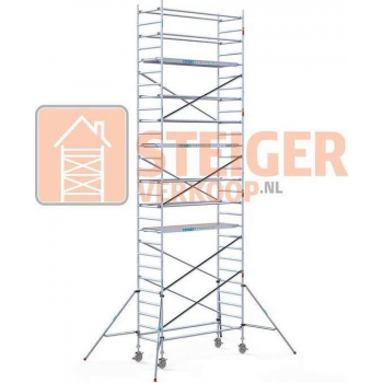 Rolsteiger Standaard 90x250 9,2m werkhoogte carbon vloer