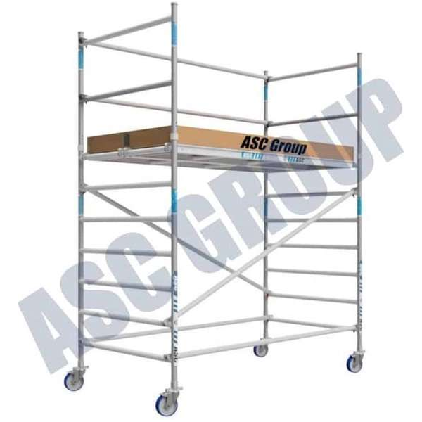 ASC rolsteiger 135 x 4.2 mtr werkhoogte 1.0 en lengte platform ASC rolsteiger 135 x 4.2 mtr werkhoogte 1.0 en lengte platform
