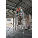 Rolsteiger Hoogwerker de Alulift werkhoogte 700 cm. - De Solarlift bij uitstek! 250 kg belastbaar.