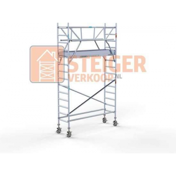 Rolsteiger Standaard 75x250 5,2m werkhoogte + dubbele voorloopleuning