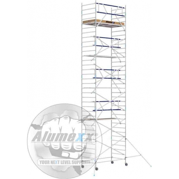 Basic AGS rolsteiger 135 x 11,2m werkhoogte en lengte platform Basic AGS rolsteiger 135 x 11,2m werkhoogte en lengte platform
