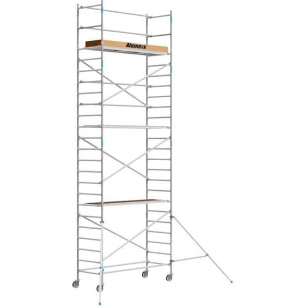 Basic rolsteiger 90 x 8.2 mtr werkhoogte en lengte platform Basic rolsteiger 90 x 8.2 mtr werkhoogte en lengte platform