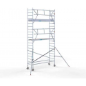Rolsteiger Standaard 90x305 7,2m werkhoogte carbon vloer + enkele voorloopleuning
