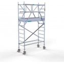Rolsteiger Standaard 75x190 4,2m werkhoogte carbon vloer + dubbele voorloopleuning