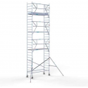 Rolsteiger Standaard 90x250 9,2m werkhoogte carbon vloer + enkele voorloopleuning