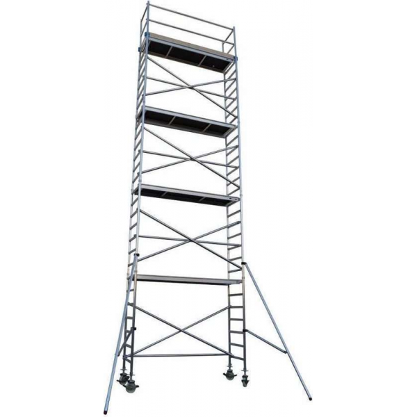 Rolsteiger Standaard 90x305 11,2m werkhoogte carbon vloer Rolsteiger Standaard 90x305 11,2m werkhoogte carbon vloer