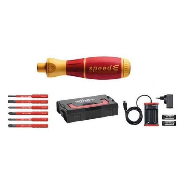 Wiha 590 T101 speedE Schroevendraaierset 1 met slimBits in L-Boxx Mini - 10 delig - PH/PZ/Sleuf Wiha 590 T101 speedE Schroevendraaierset 1 met slimBits in L-Boxx Mini - 10 delig - PH/PZ/Sleuf