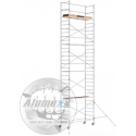 Basic rolsteiger 90 x 10.2 mtr werkhoogte en  lengte platform